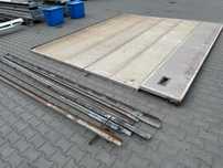 Brama 4.30x3.65 segmentowa aluminiowa panelowa
