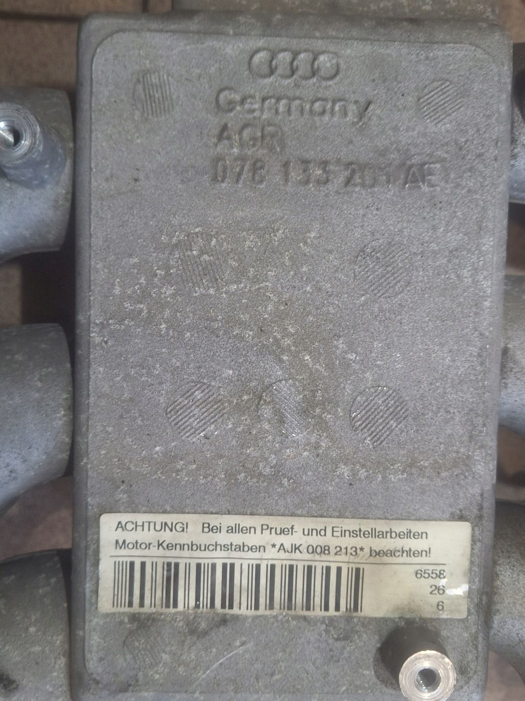Kolektor ssący Audi A4 S4 A6 C5 2.7 BT BI Turbo