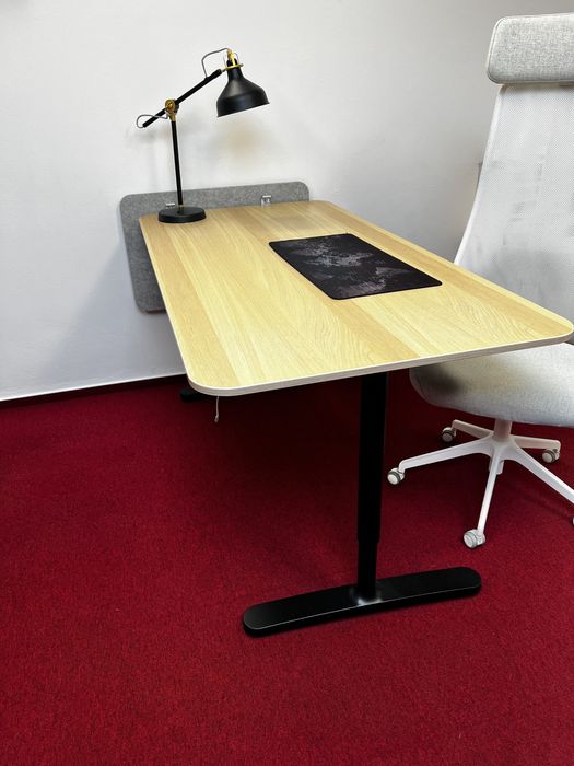 Biurko regulowane IKEA BEKANT 160x80 cm - jak nowe