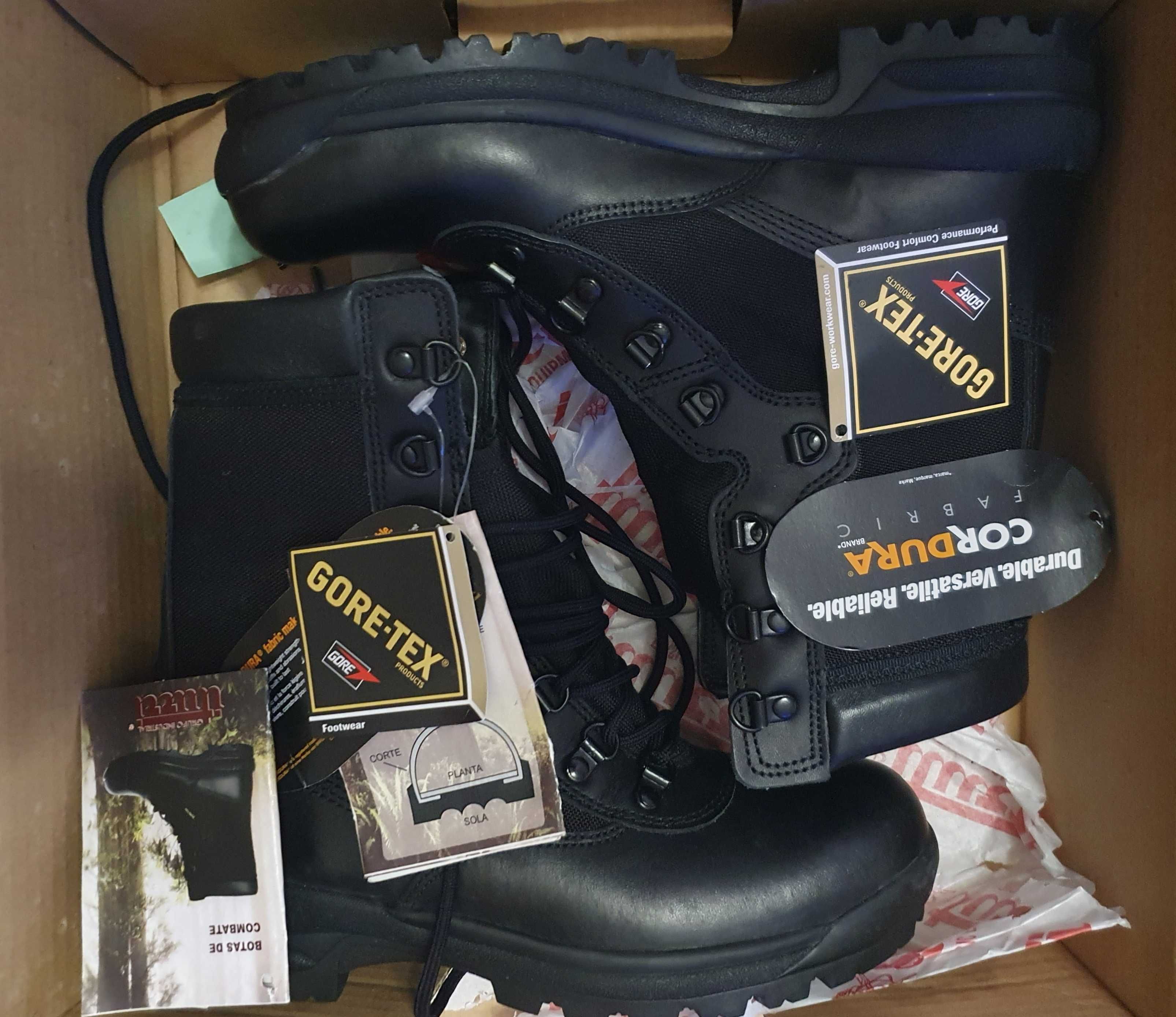 Botas Táticas de Combate Militares - Iturri - Nº 40 - NOVAS, com caixa