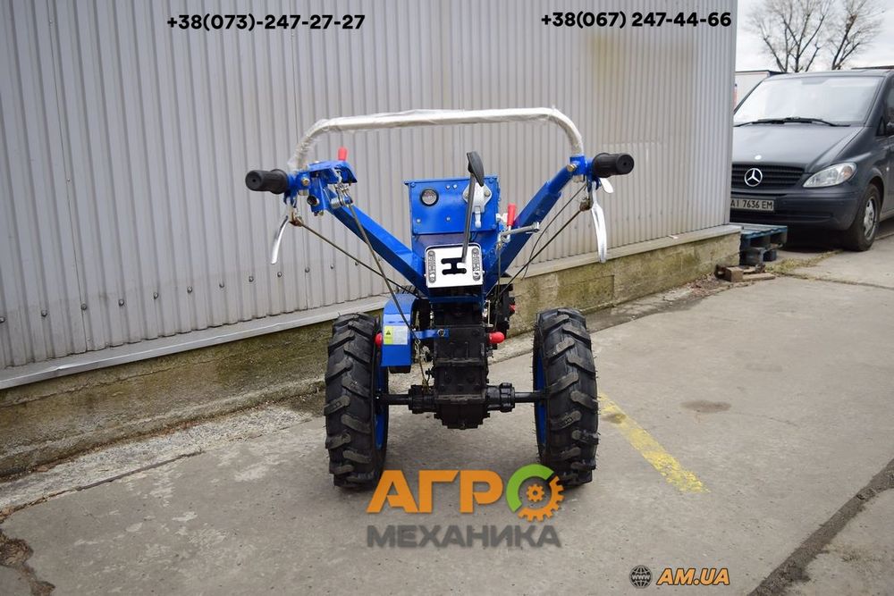 Мотоблок Зубр JR-Q79Е ПЛЮС (10 к.с. дизель)! Фреза 100 см + стартер!