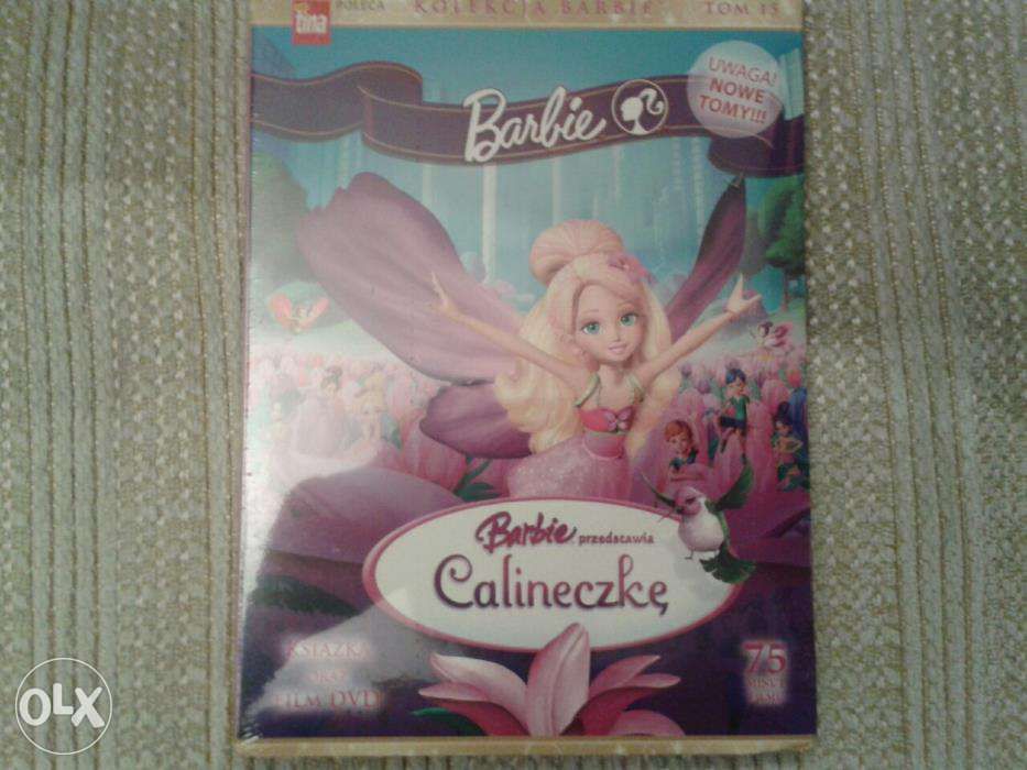 Barbie przedstawia Calineczkę książka oraz film DVD