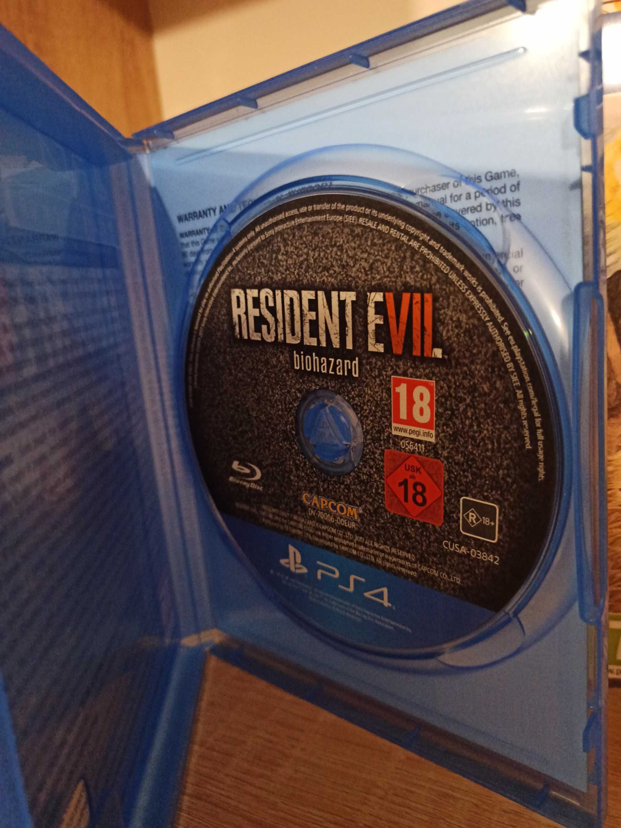 Resident Evil Biohazard Ps4 Ideał Jak Nowa