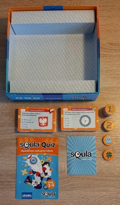 gra planszowa squla quiz