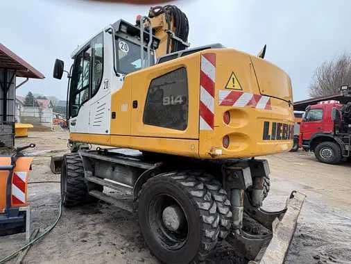 Wynajem koparki kołowej 16 ton Liebherr 2017 rok
