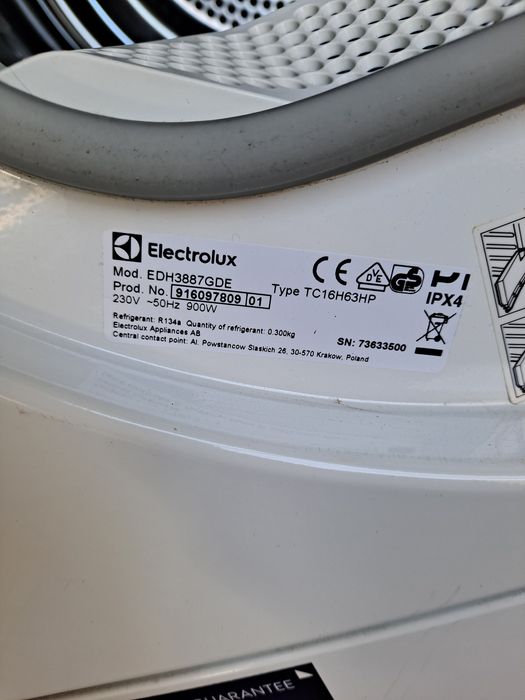 Suszarka bębnowa Electrolux