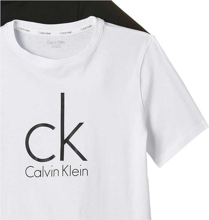 2-pak Oryginalny T-shirt koszulka CK Calvin Klein biały czarny XS/S