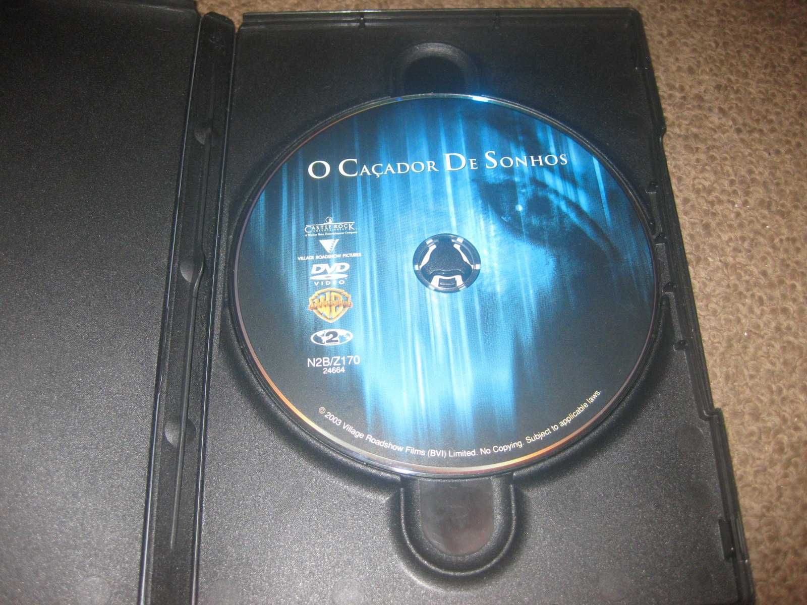 DVD "O Caçador de Sonhos" com Morgan Freeman