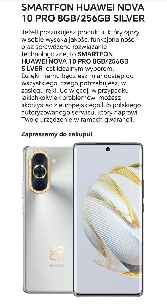 Huawei 10 Nova Pro