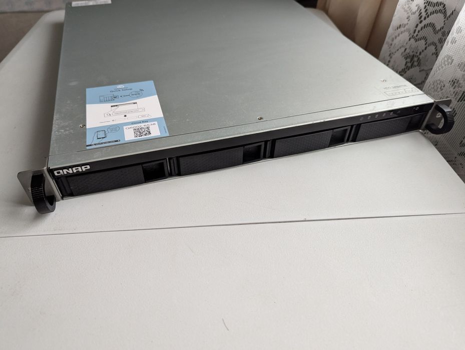 NAS QNAP TS-453BU 8gb RAM, M.2, wi-fi 8tb hdd, мережеве сховище