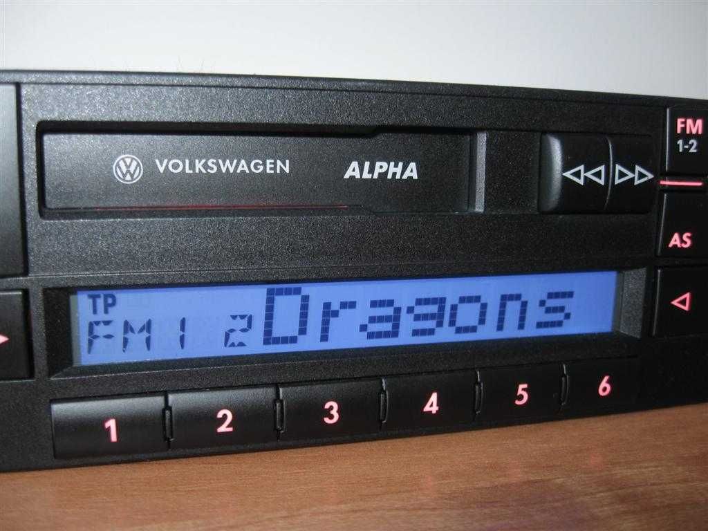 Radio VW Alpha 5 Golf Passat Polo Lupo T5