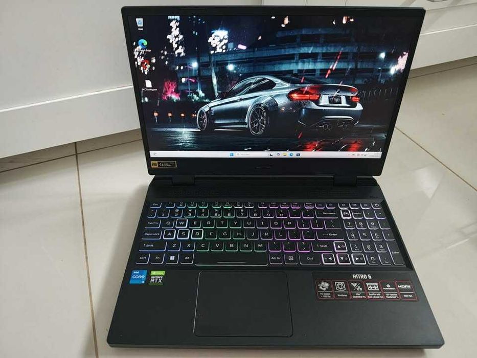 GAMINGOWY Laptop ACER NITRO 5-15.6"i5 16x4.50Ghz,16GB,RTX3060-6GB-140W