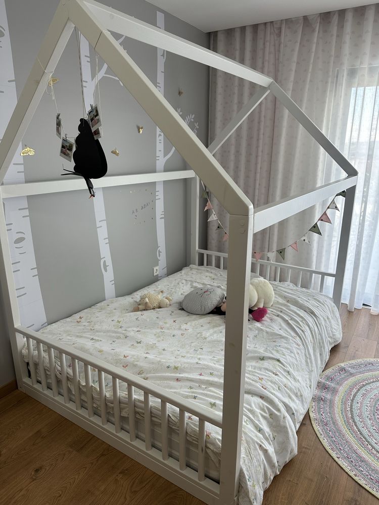 Cama montesori casinha 140x200