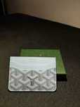 Cardholder Goyard niebieski