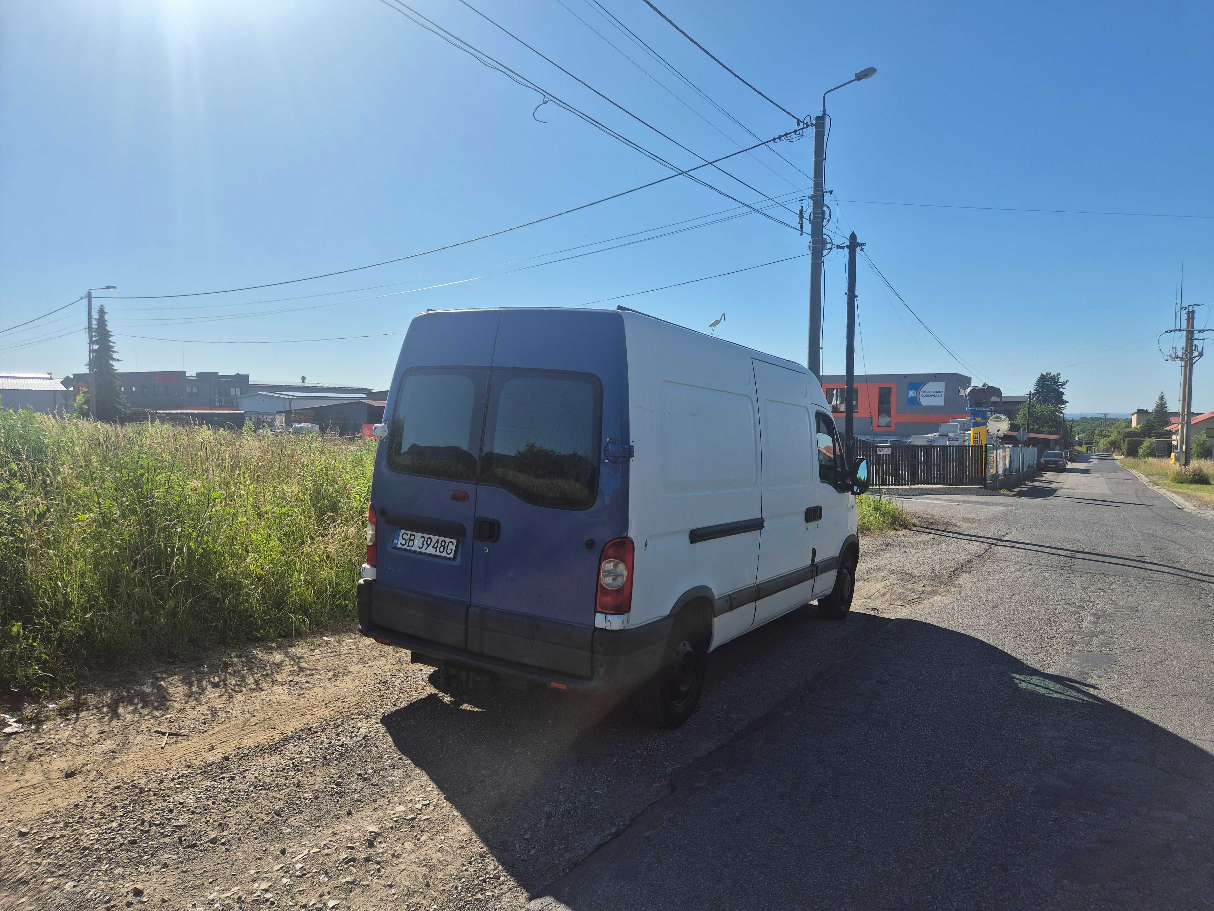 Renault Master*2,5d 113KM*Wspomaganie* 3 osoby* HAK*1 -Właś od 2013r*
