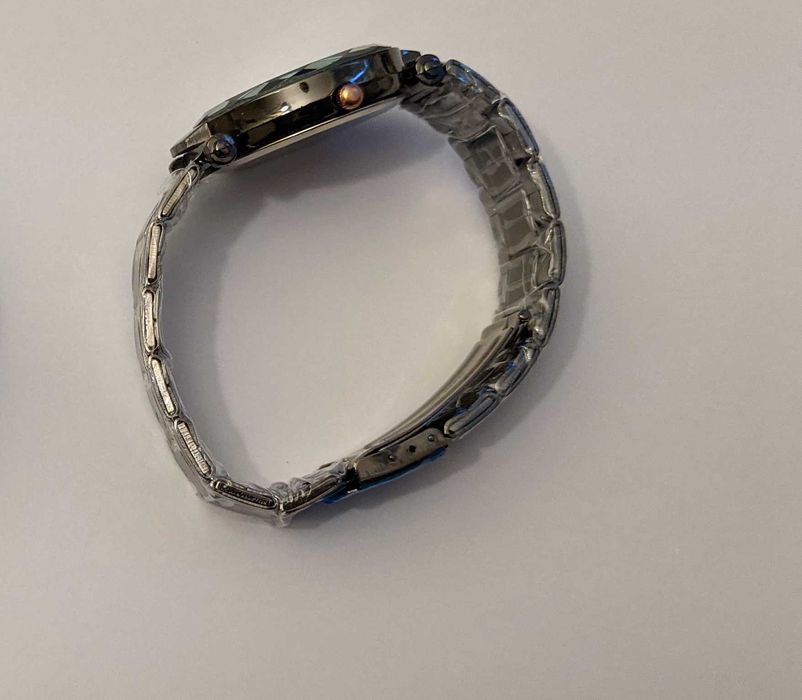 Nowy Zegarek damski bransoleta czarny na bransolecie czarny, grafitowy