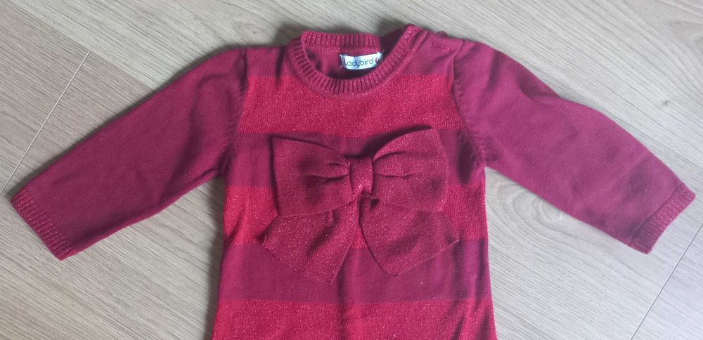 Sukienka z kokardką 68 (3-6 m.) po 1 dziecku Ladybird