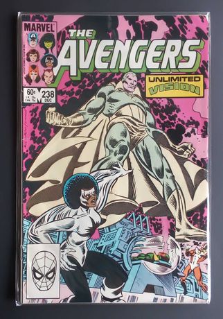the avengers unlimited vision  marvel comics