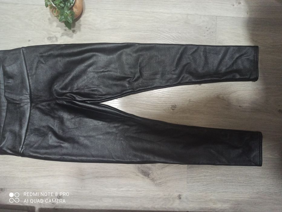 Лосини легінси утеплені під шкіру розмір S