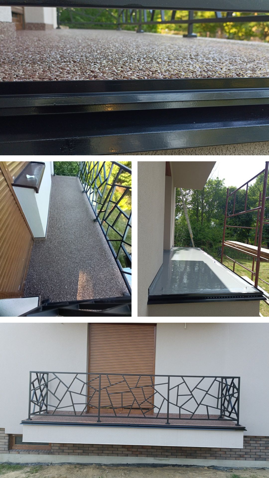 Kamienny dywan  Mikrocement  Plytki