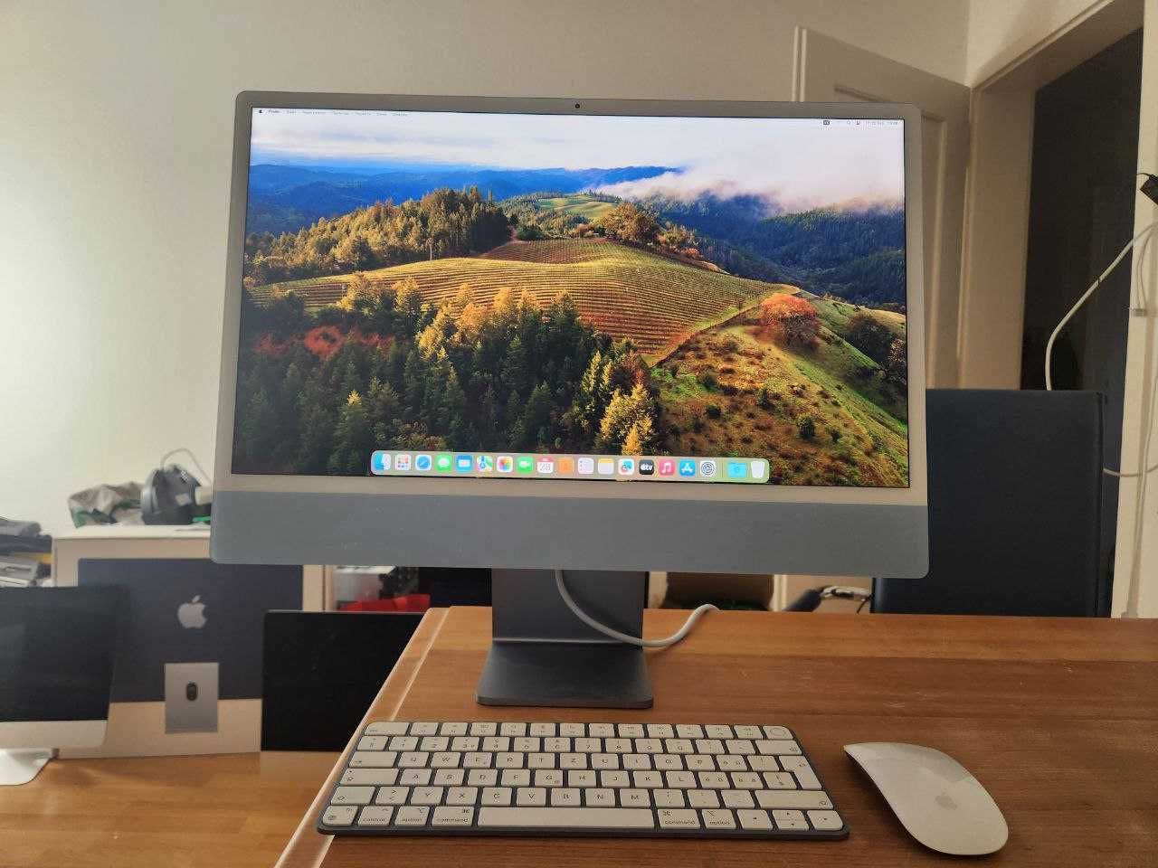 Apple iMac 24 2021 M1 4 порти ports 8/512 як новий