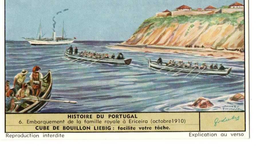 Cromolitografias Liebig_ História de Portugal