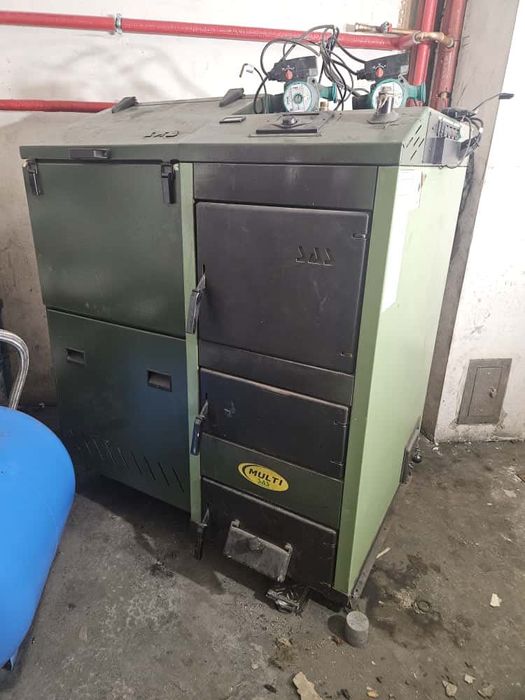 Części do piec na ekogroszek/drewno SAS Multi 23 kw. Komplet. Sprawny.
