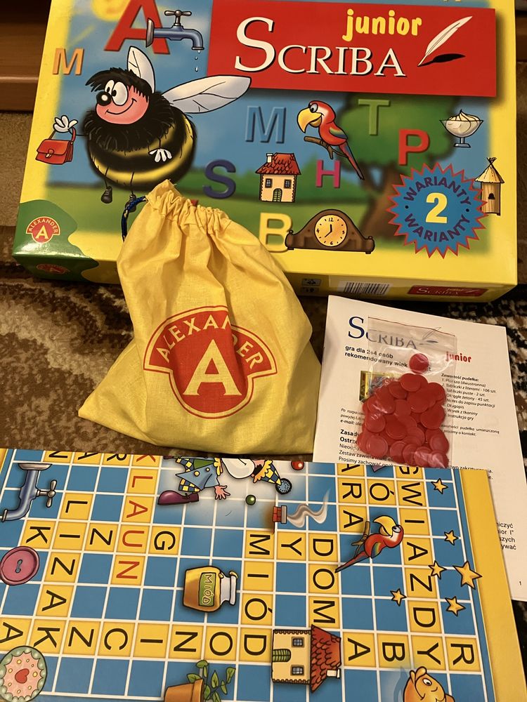 Scrabble Scriba (+ wersja junior)