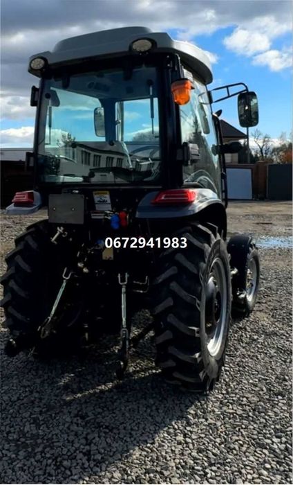 Мінітрактор Скаут 404 C компресор реверс примусова на широких колесах