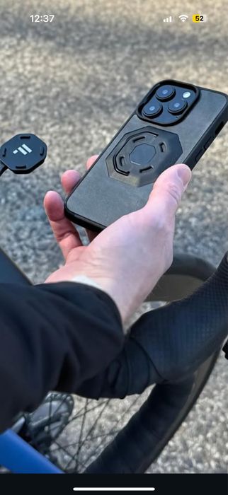 Suporte inteligente de telemóvel para bicicletas