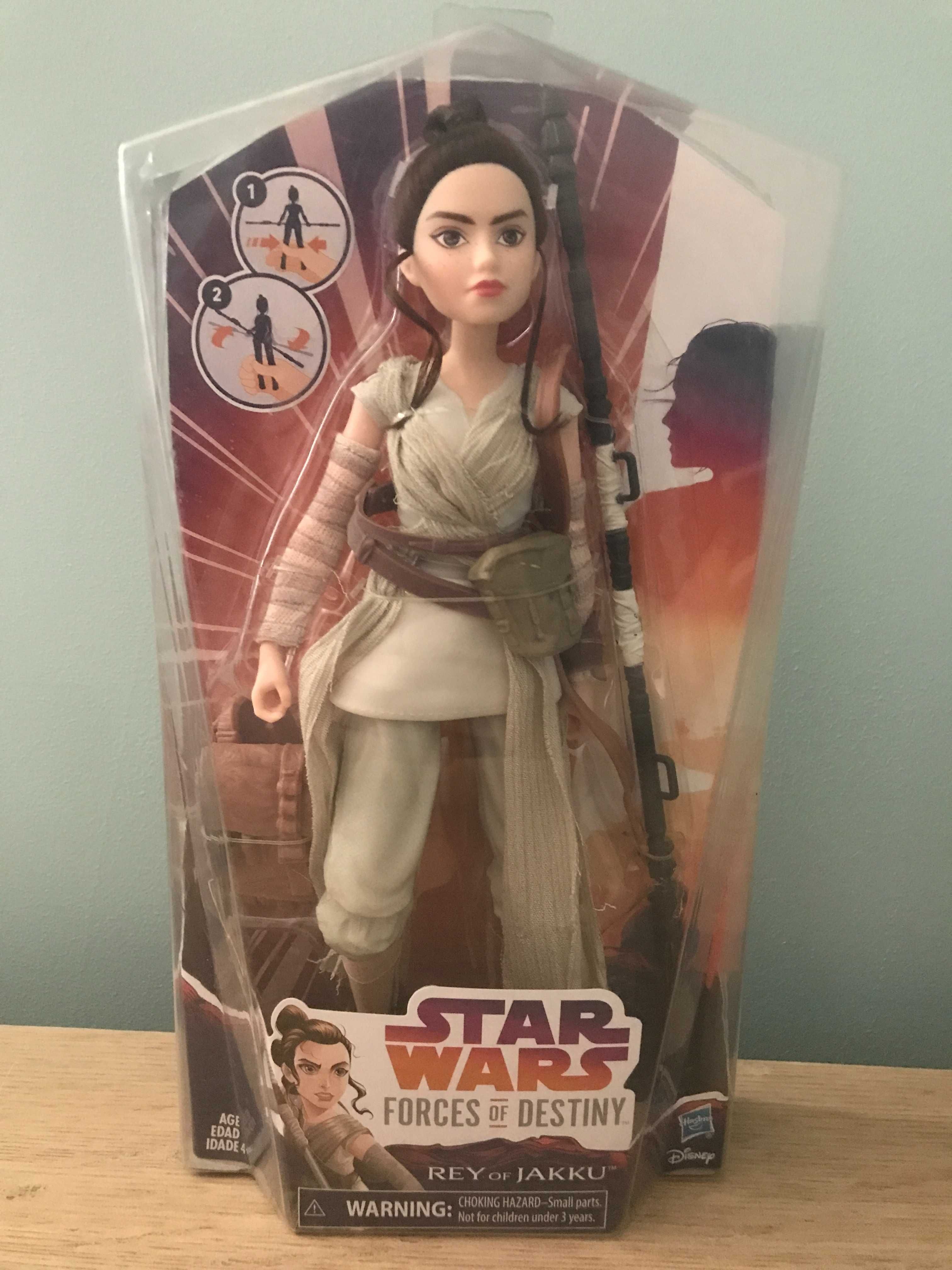 Star Wars Forces of Destiny Rey of Jakku oryginalna figurka