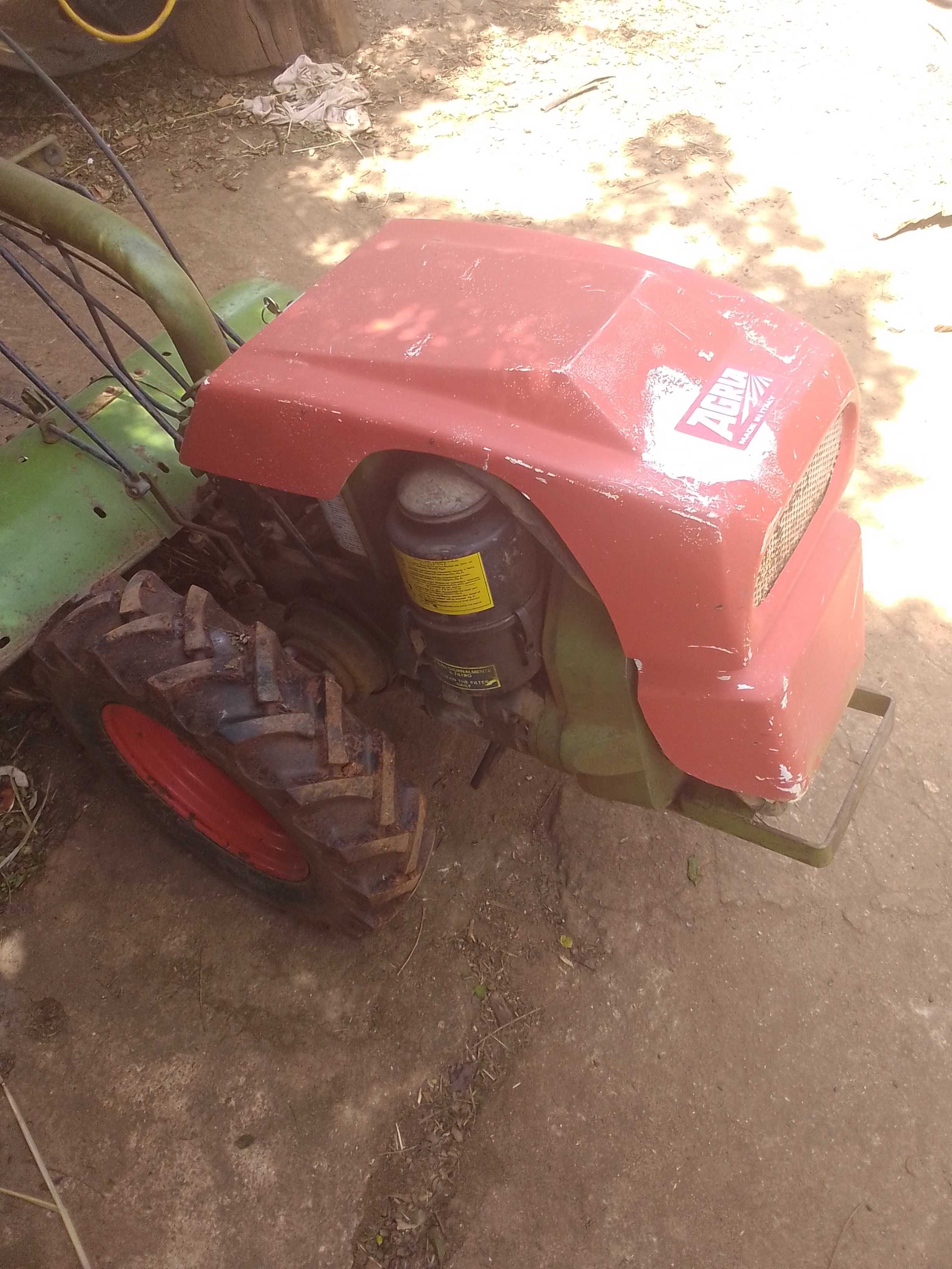 Motocultivador Diesel Agria com Fresa 540cc