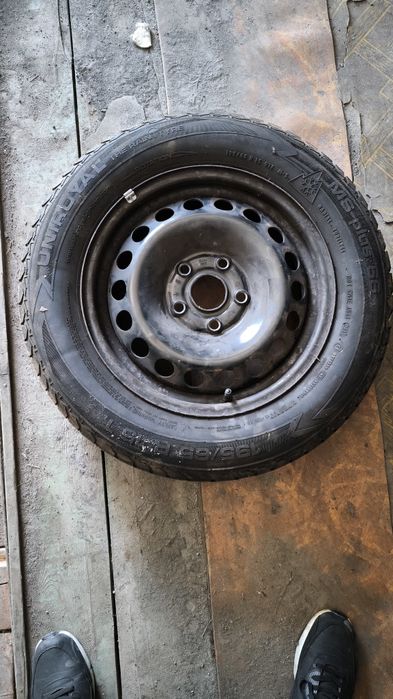 Продам колесо,резина с диском,запаска 5x114.3 185/65r15 Renault,KIA