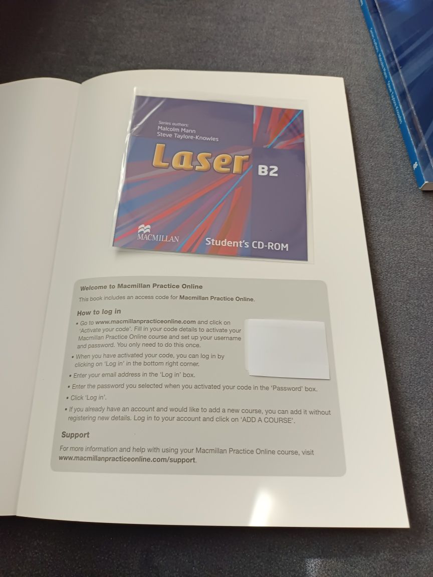Angielski  Laser B2 + CD  - podręcznik (nowy), ćwiczenia