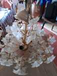 candeeiro porcelana  antigo