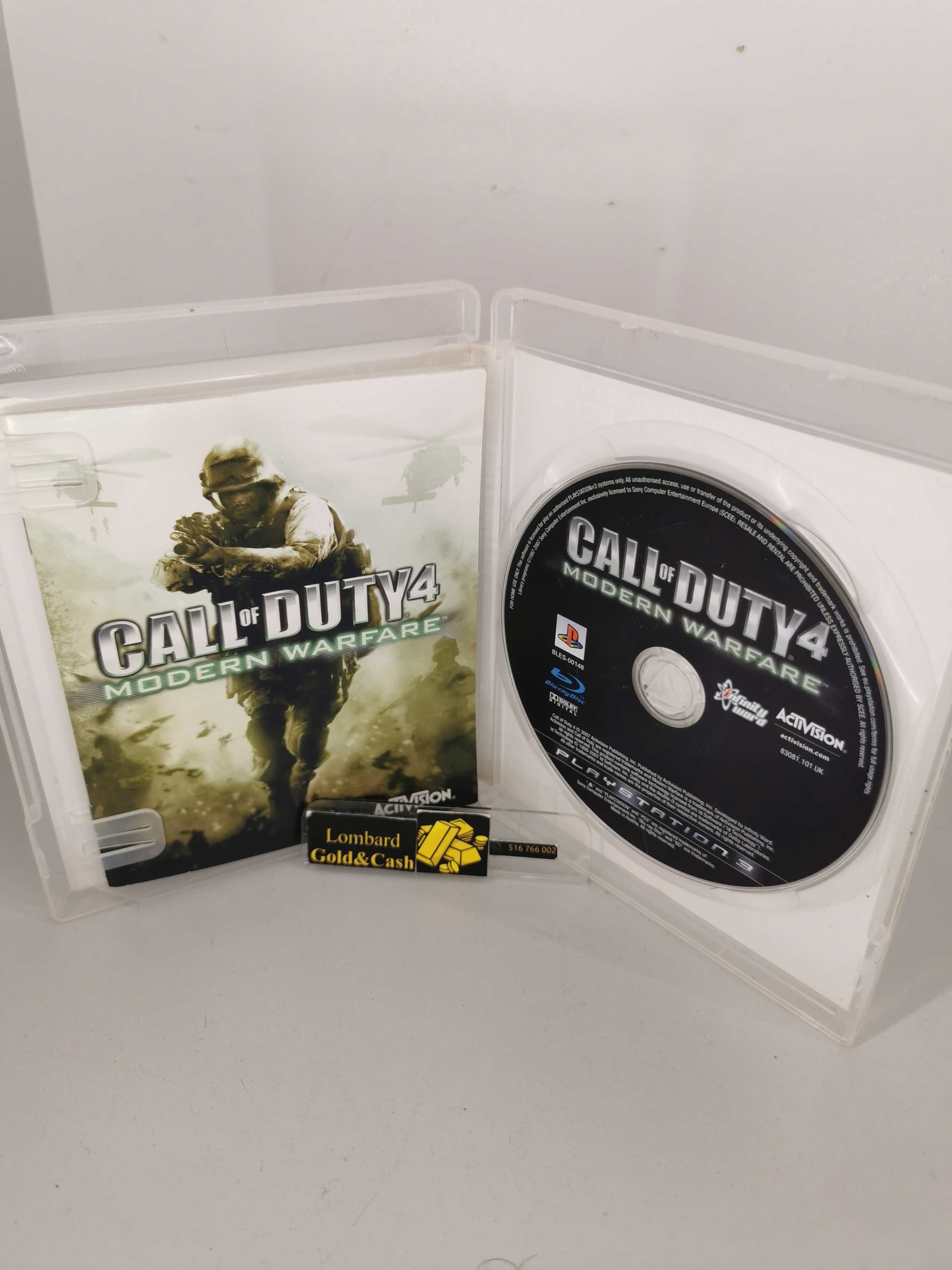 Gra Call of Duty 4 Modern Warfare PS3