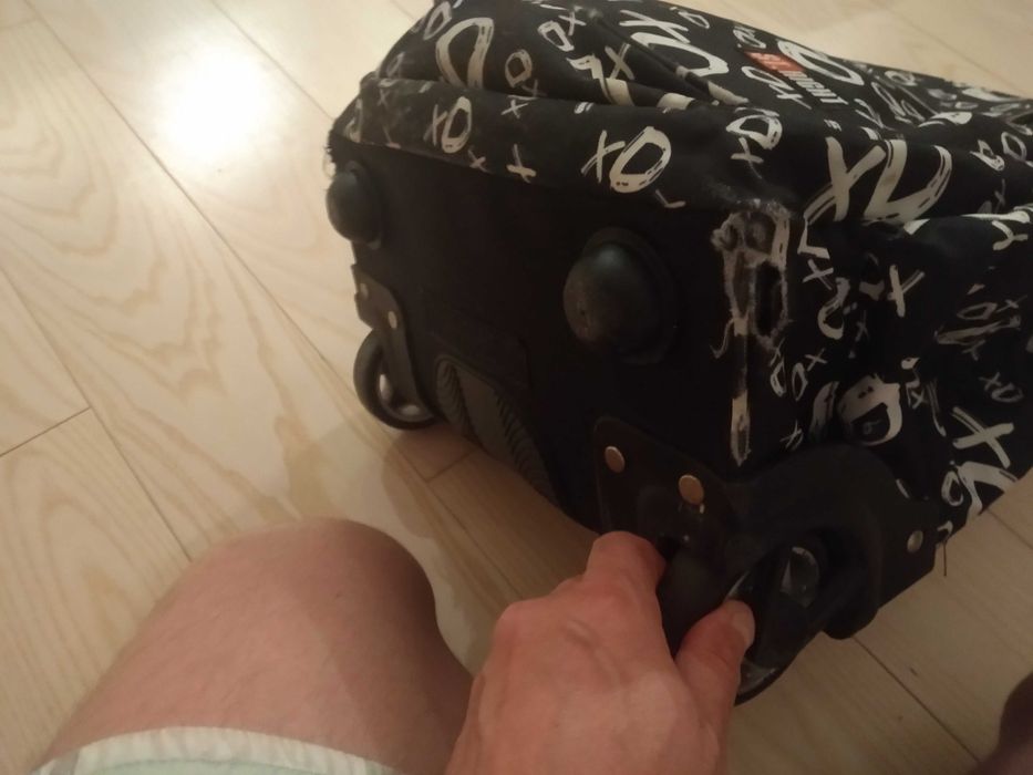 Plecak ,walizka na kółkach firmy St.Right