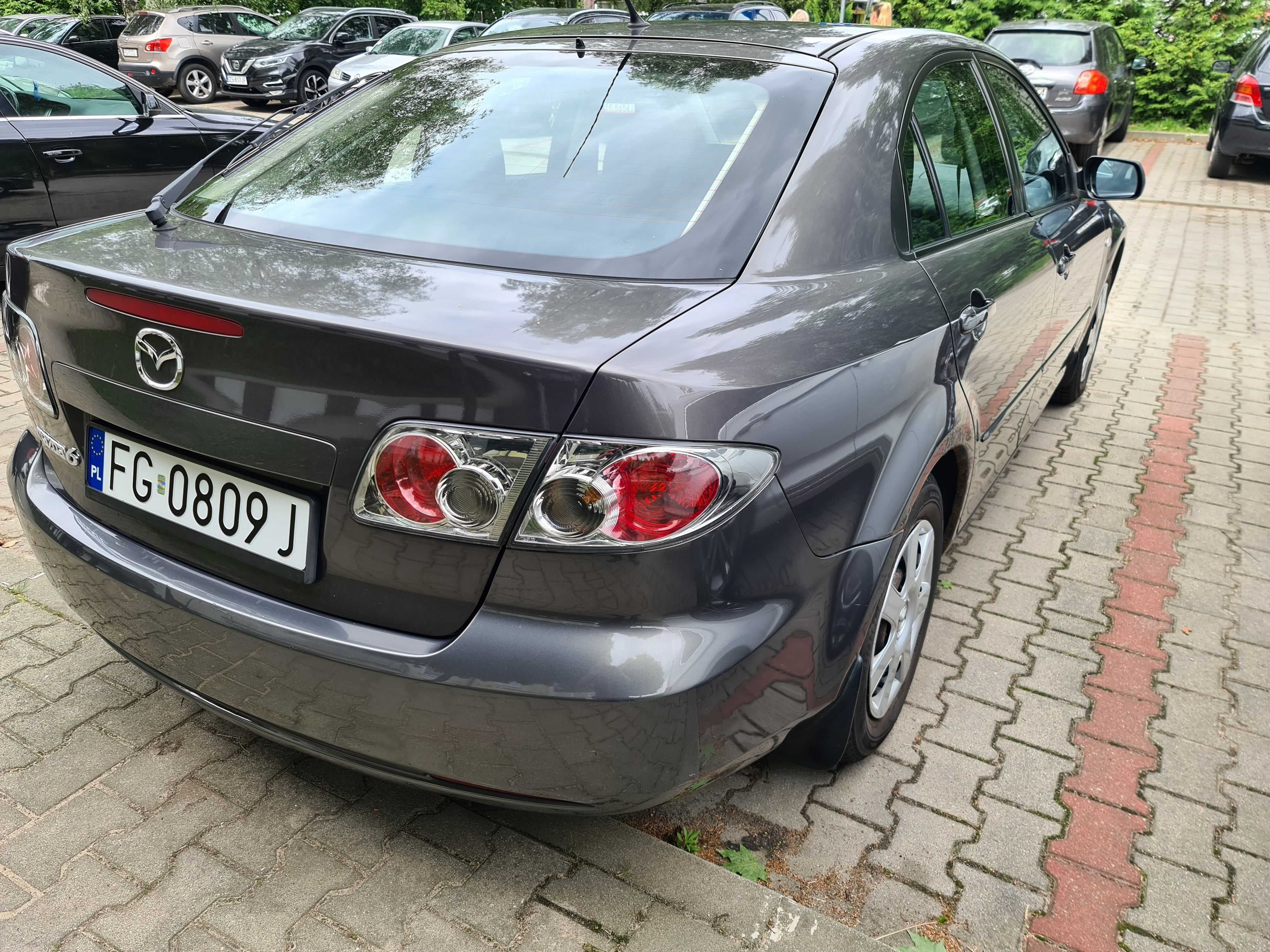 MAZDA 6, 2.0 benzyna, 147 KM, lift, UBEZPIECZENIE NA ROK