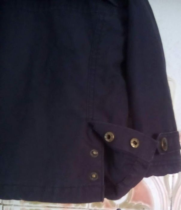 Blusão preto de criança em Polyester tam:18/24meses