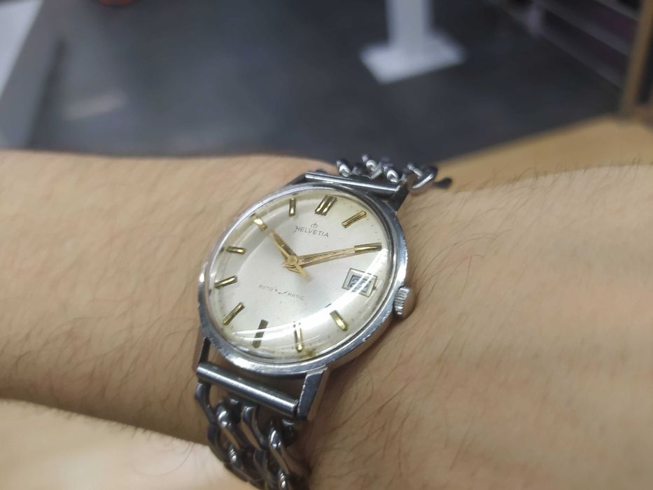 Zegarek HELVETIA / OMEGA automat Szwajcarski swiss Vintage retro