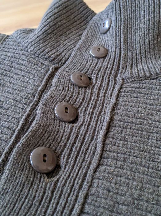 Sweter Austriacki Strzelców Górskich ORYGINAŁ! Wojskowy Wełniany gruby