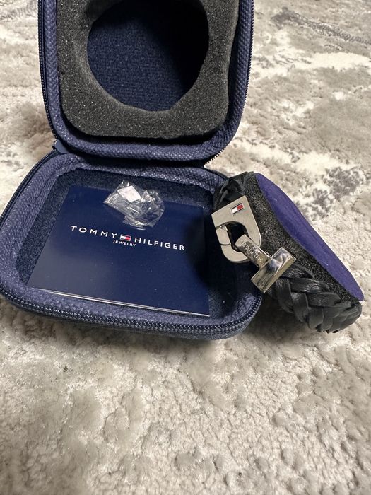 Шкіряний браслет Tommy Hilfiger