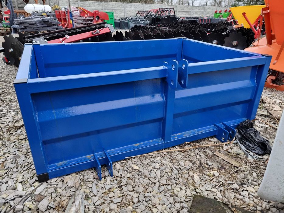 Skrzynia transportowa 1,5m CZERW nowa POLSKA na TUZa dostawa