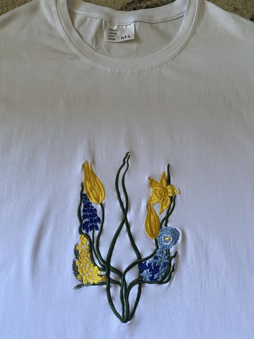 Футболка оверсайз женская р M-L