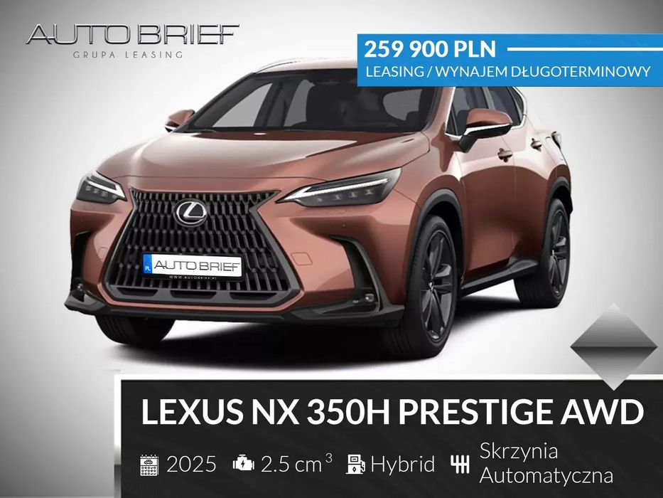 Lexus NX Prestige 2,5 Hybrid 243 KM, 4/4 - pakiety Design + Tazuna + Premium!