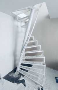 Гвинтові сходи, лестници,металеві сходи з похилою віссю 21800 грн