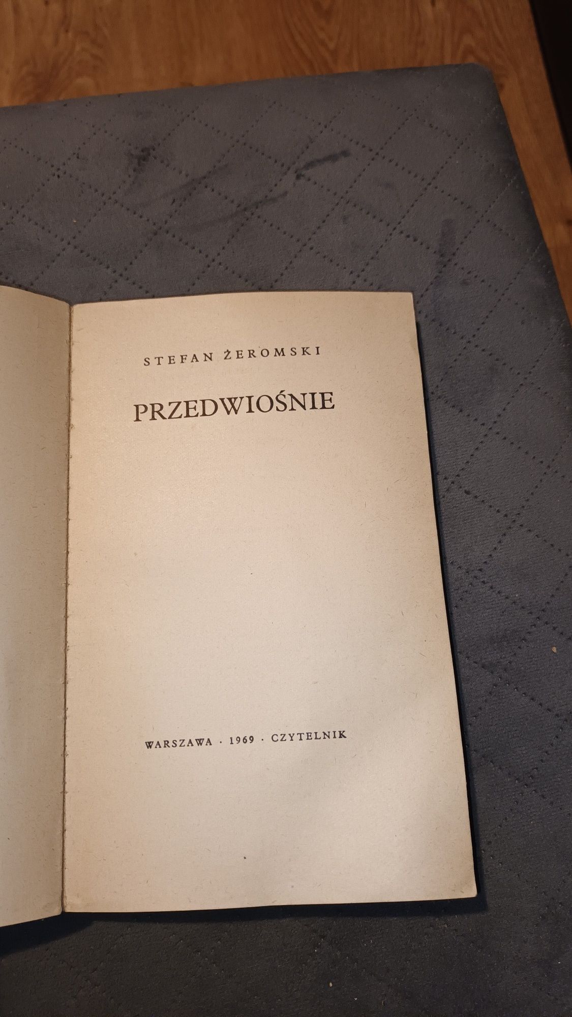 Książka,,Przedwiośnie "S.Żeromski