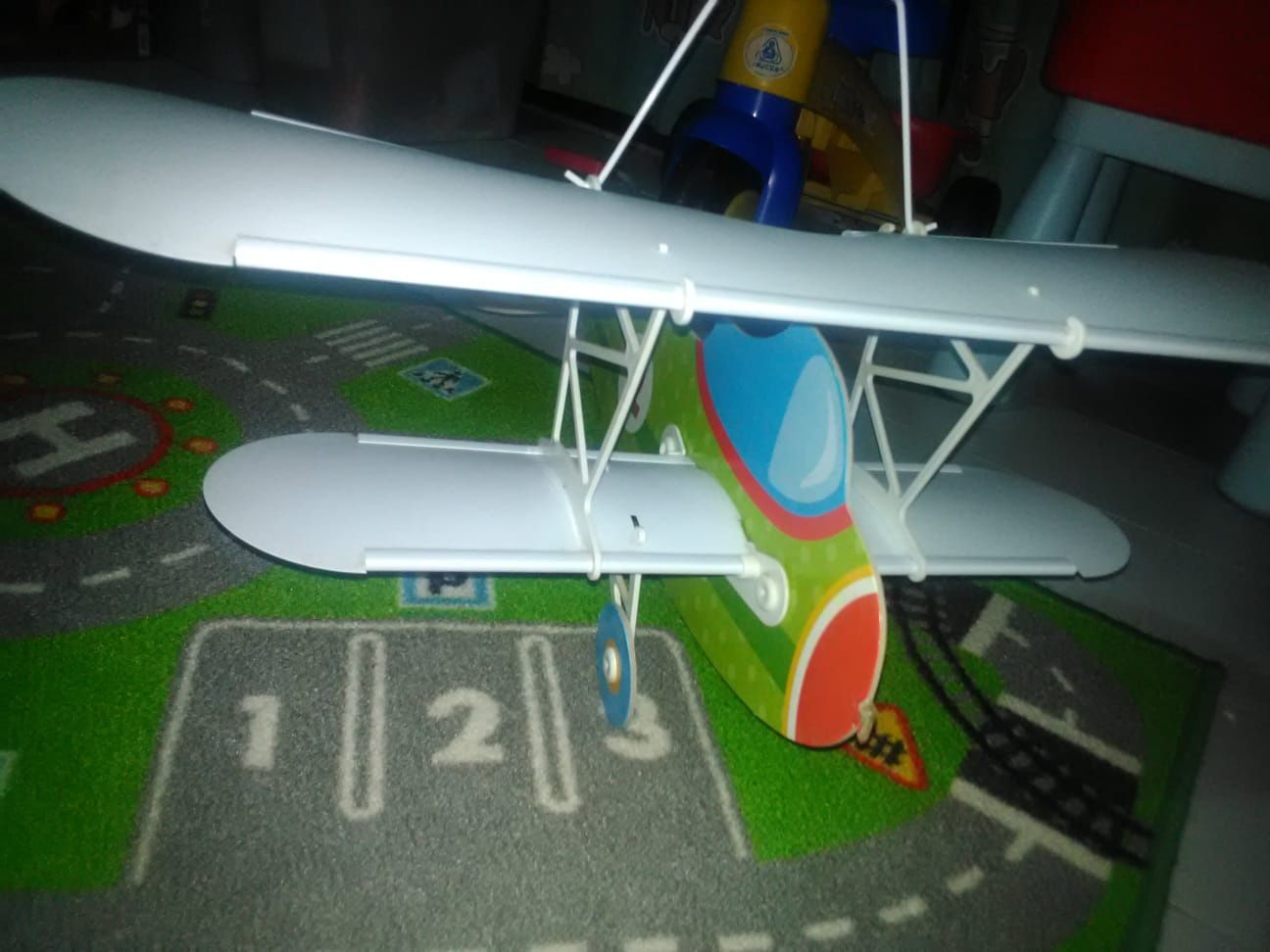 Candeeiro tecto avião