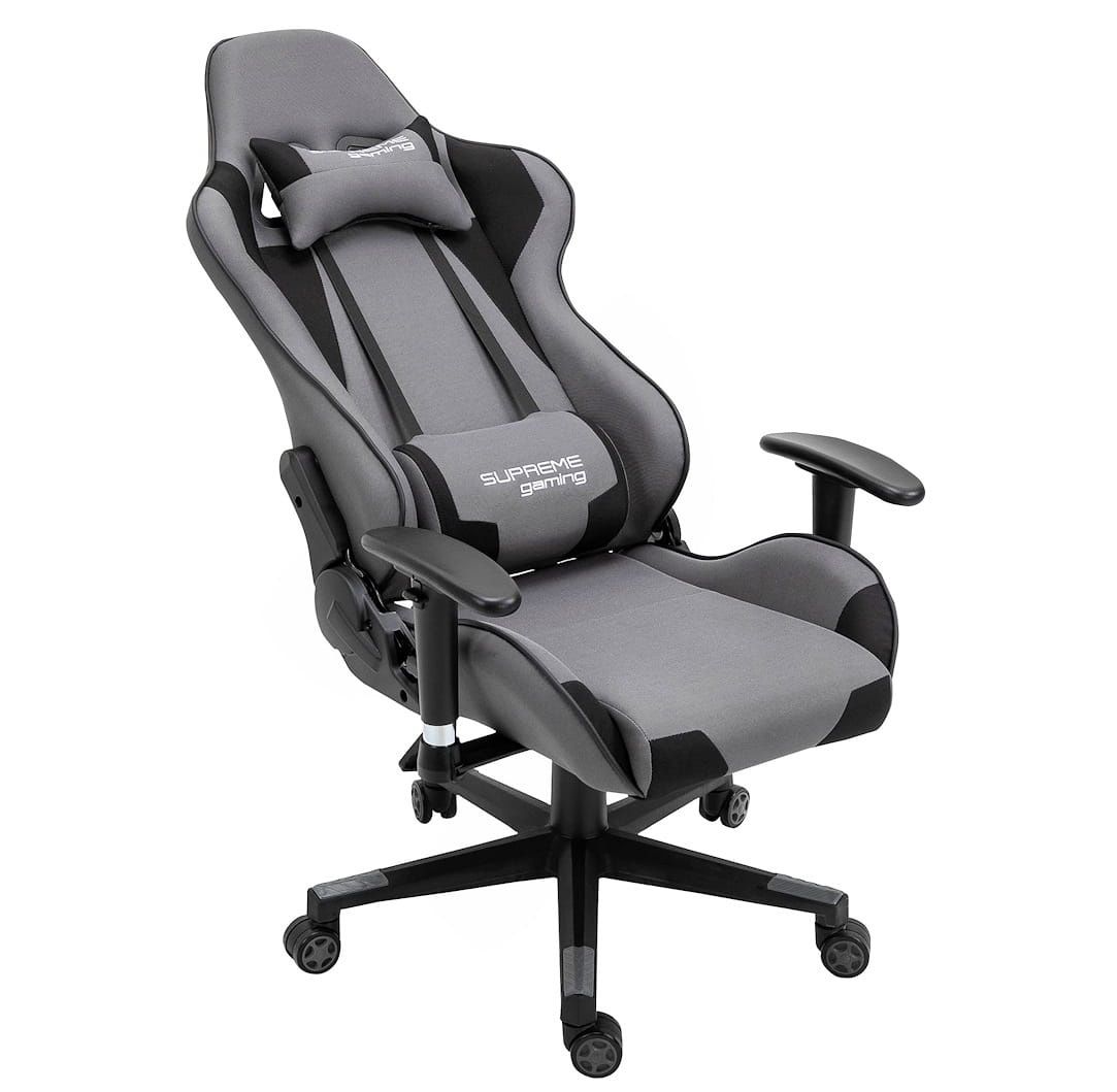 Ігрове крісло PlayMaker з тканини сучасний дизайн і потужний функціона