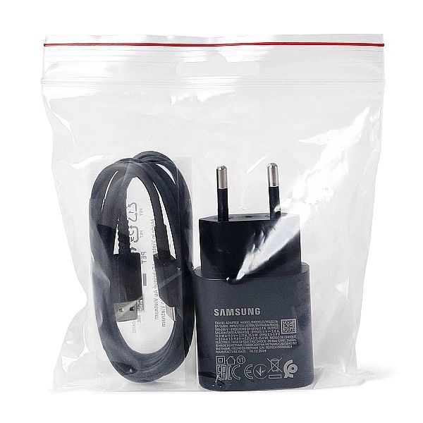 Ładowarka sieciowa Samsung EP-TA200EBE USB-A 15W z kablem EP-DR140ABE